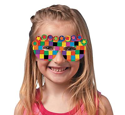 Color-In White Card Eye Masks to Decorate 24 per package