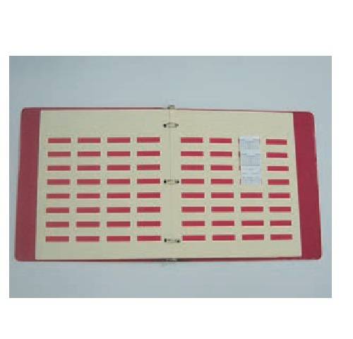 Delaney Book #10, 6 rows wide x 8 rows deep, 6 leaves