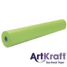 Rainbow Colored Kraft Rolls Paper 36" X 1,000 Feet (Light weight)