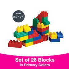 Flexi Edu-Blocks - Regular 2-1/2", 26 pieces