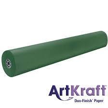 Rainbow Colored Kraft Rolls Paper 36" X 1,000 Feet (Light weight)