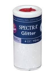 Craft Sparkle Glitter 4 Ounce Shaker Jar Clear