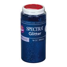 Craft Sparkle Glitter 16 Ounce Shaker Jar Blue