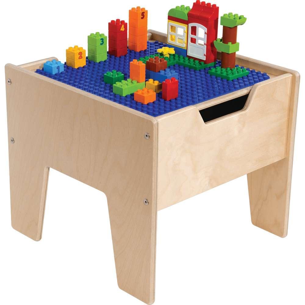 2-N-1 Activity Table w/Blue DUPLO® Compatible Top, Ready to Assemble