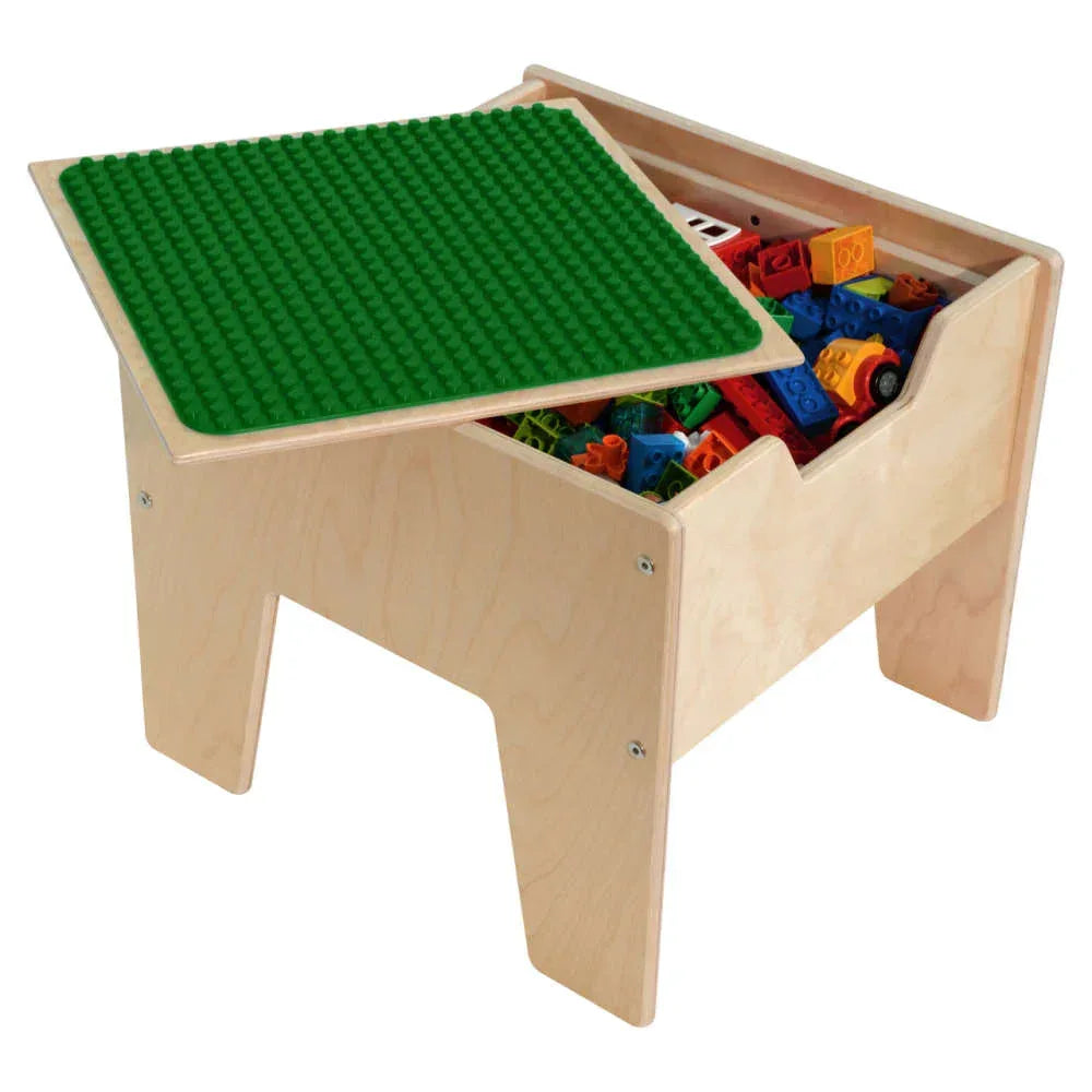 2-N-1 Activity Table w/Green DUPLO® Compatible Top, Ready to Assemble
