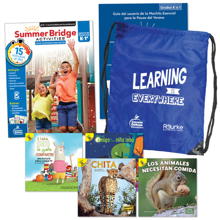 Summer Bridge Spanish Backpack, Grade K-1