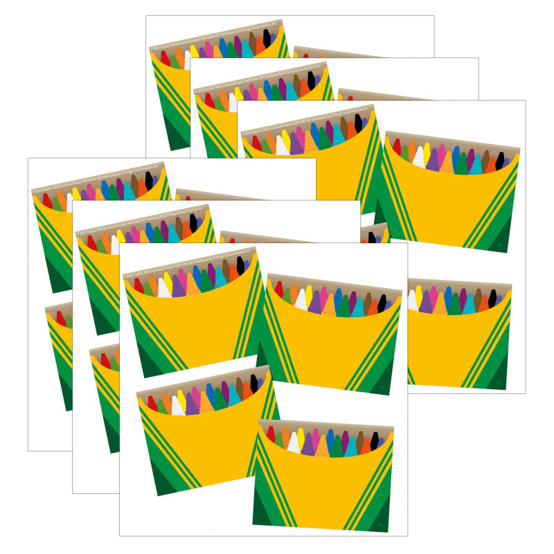 Crayola&reg; Name Tags, 2-7/8" x 2-1/4", 40 Per Pack, 6 Packs