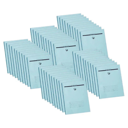 Examination Blue Book, 16 Pages, 3/8 in ruled, 8-1/2" x 11", 50 Books