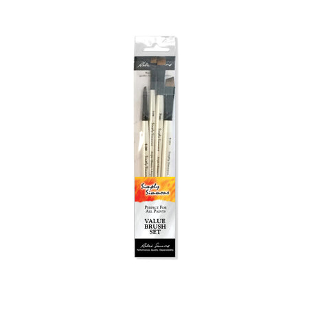 Simply Simmons All The Angles Brush Set, 4 Pieces