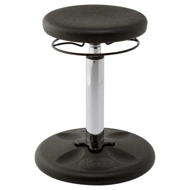 Kids Adjustable Tall Wobble Chair 16.5-24", Black