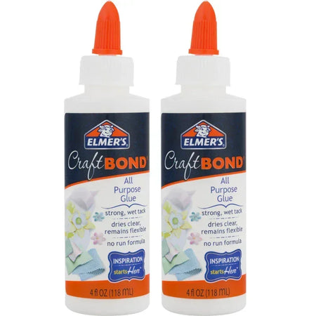 Craft Bond All Purpose Craft Glue, 4oz., Pack of 2