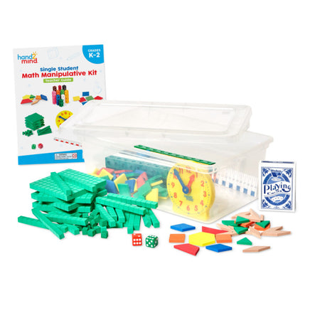 Individual Student Manipulative Kits, Grades K-2, Set of 4