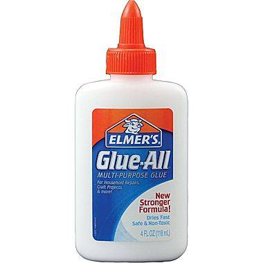 Elmer's Glue-All Multi Purpose Glue, 4 oz Bottle E1322