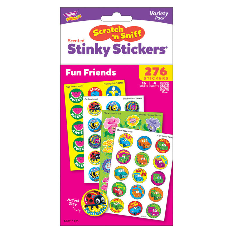 Fun Friends Stinky StickersÂ® Variety Pack, 240 ct.