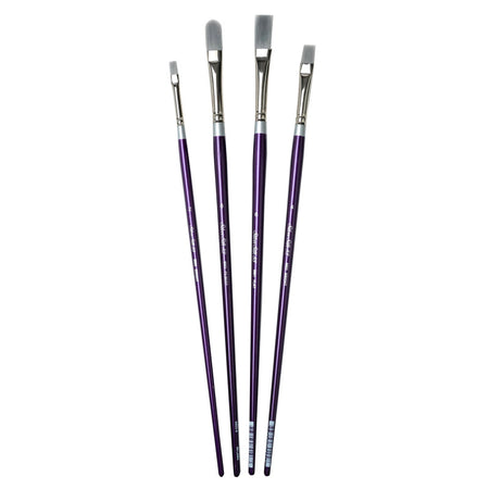 Silver Silk LH 4-Piece Brush Set e1afd664514c37e9a44f47c637c851906c85507c