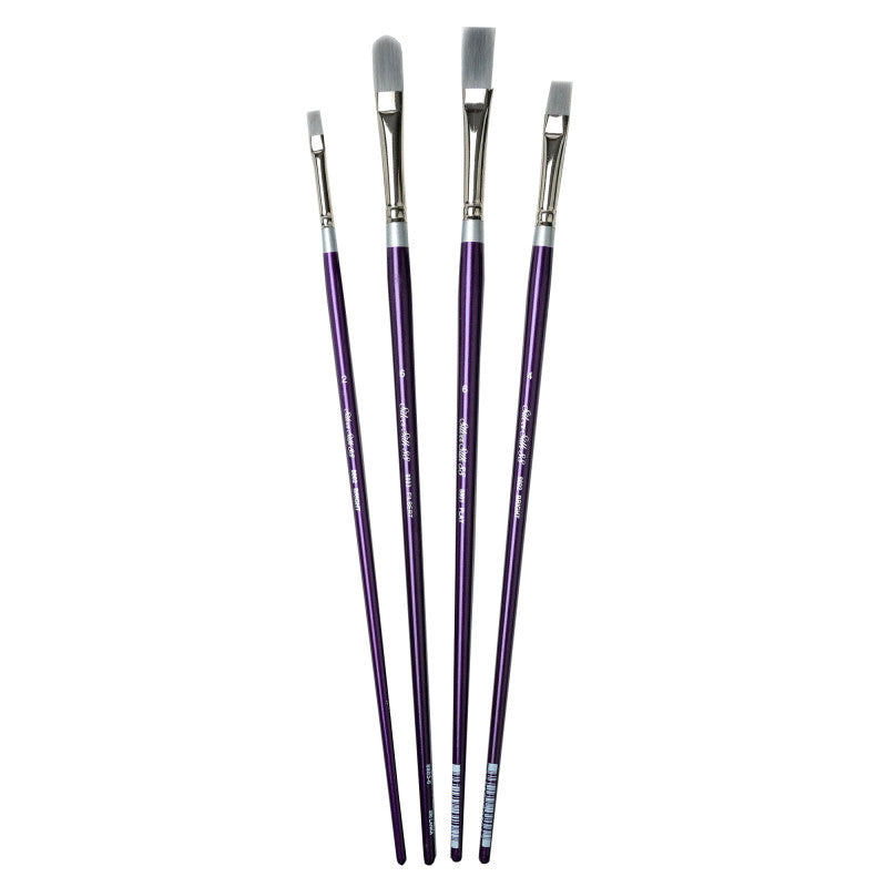 Silver Silk LH 4-Piece Brush Set e1afd664514c37e9a44f47c637c851906c85507c
