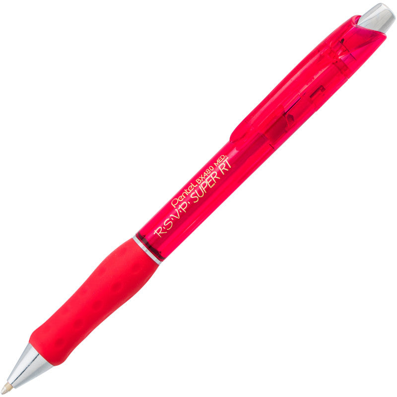 R.S.V.P.&reg; Super RT Retractable Ballpoint Pen, Red