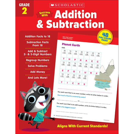 Success With Addition & Subtraction: Grade 2