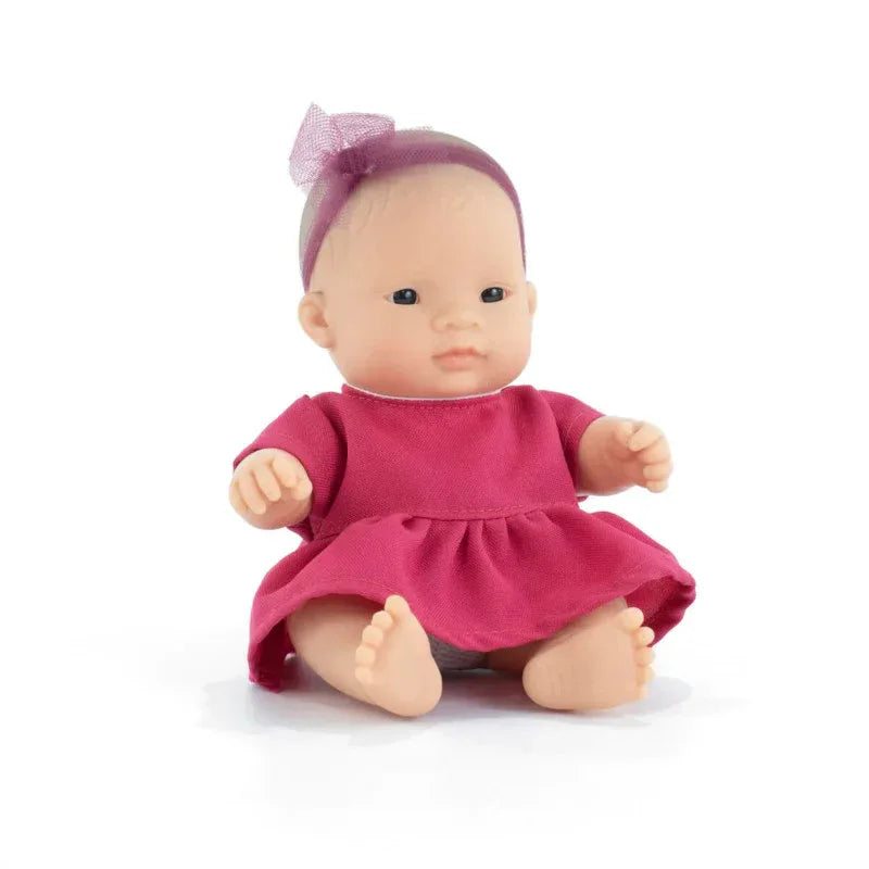 My Friends & Me Baby Doll, Asian Girl, 8-1/4" (Bag)