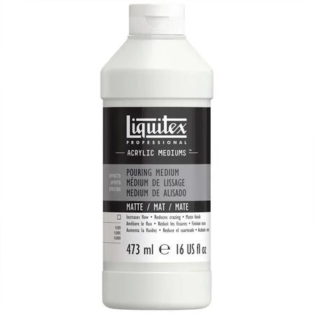 Professional Acrylic Pouring Medium, Matte, 16 oz (473 mL)