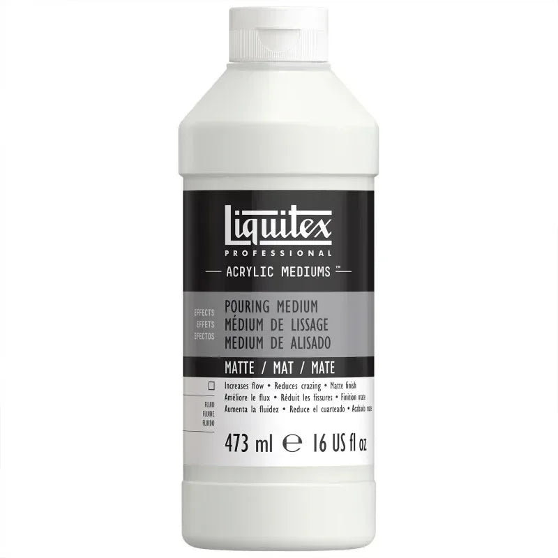 Professional Acrylic Pouring Medium, Matte, 16 oz (473 mL)