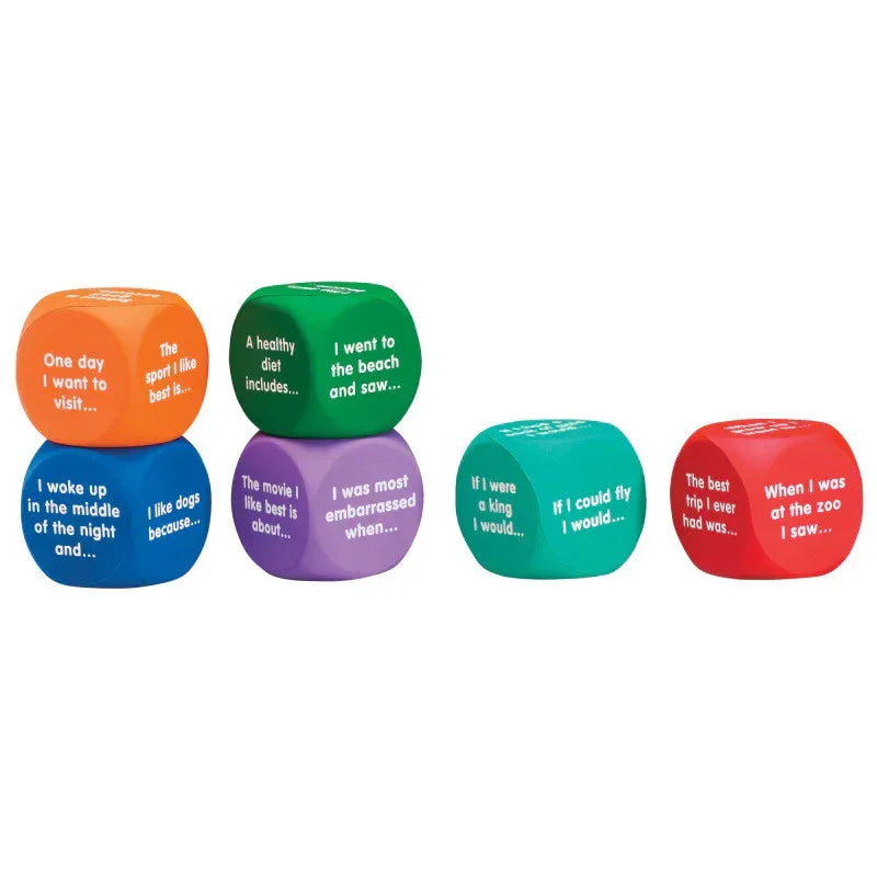 Writing Prompt Cubes, Set of 6