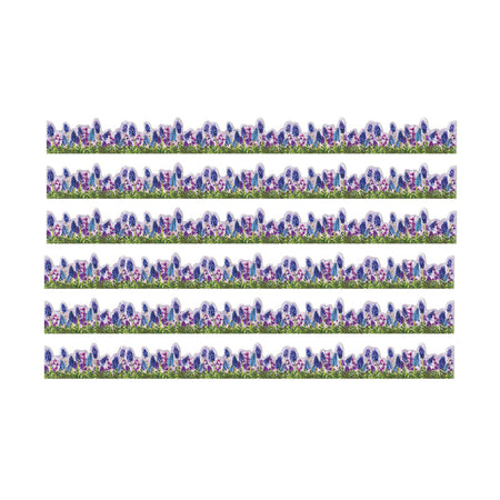Curiosity Garden Die-Cut Floral Extra Wide Deco Trim&reg;, 37 Feet Per Pack, 6 Packs