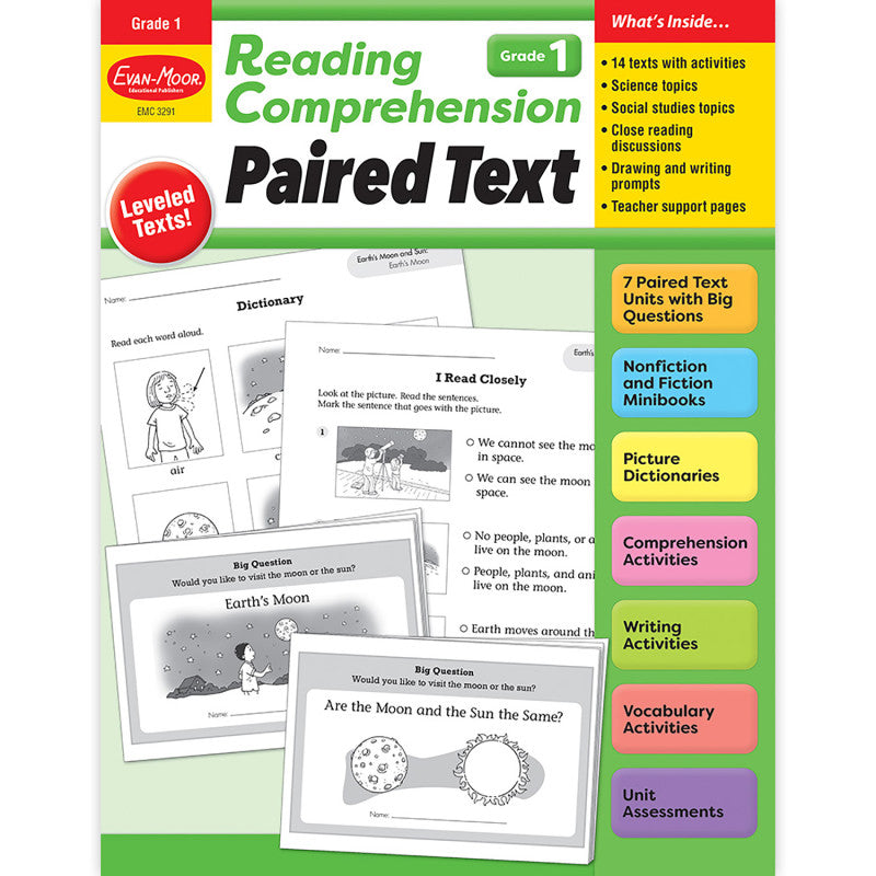 Reading Comprehension: Paired Text, Grade 1