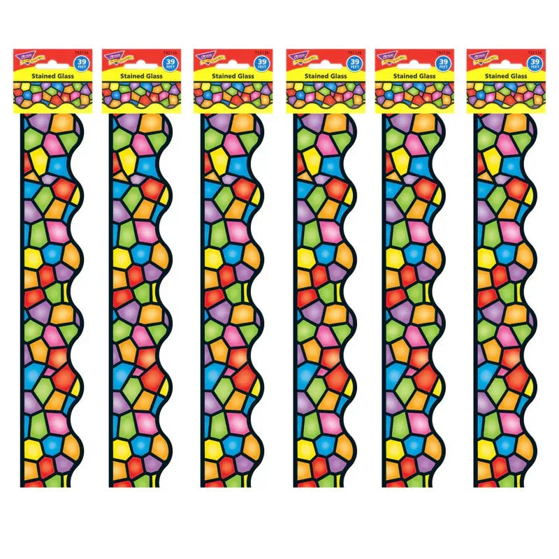 Stained Glass Terrific Trimmers&reg;, 39 Feet Per Pack, 6 Packs