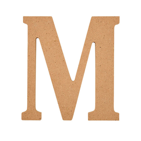 MDF Letter, M, 5 Inch
