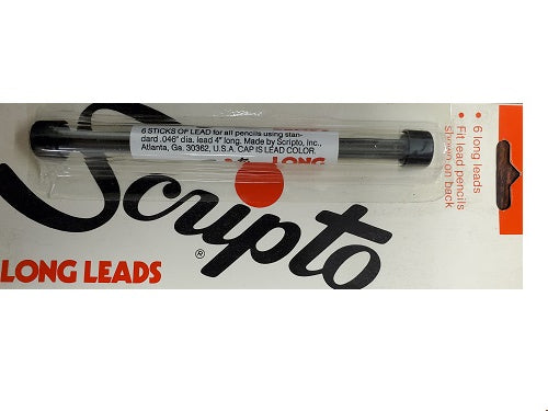 Scripto Thin Long Leads Pack of 6 Leads #E439 Vintage