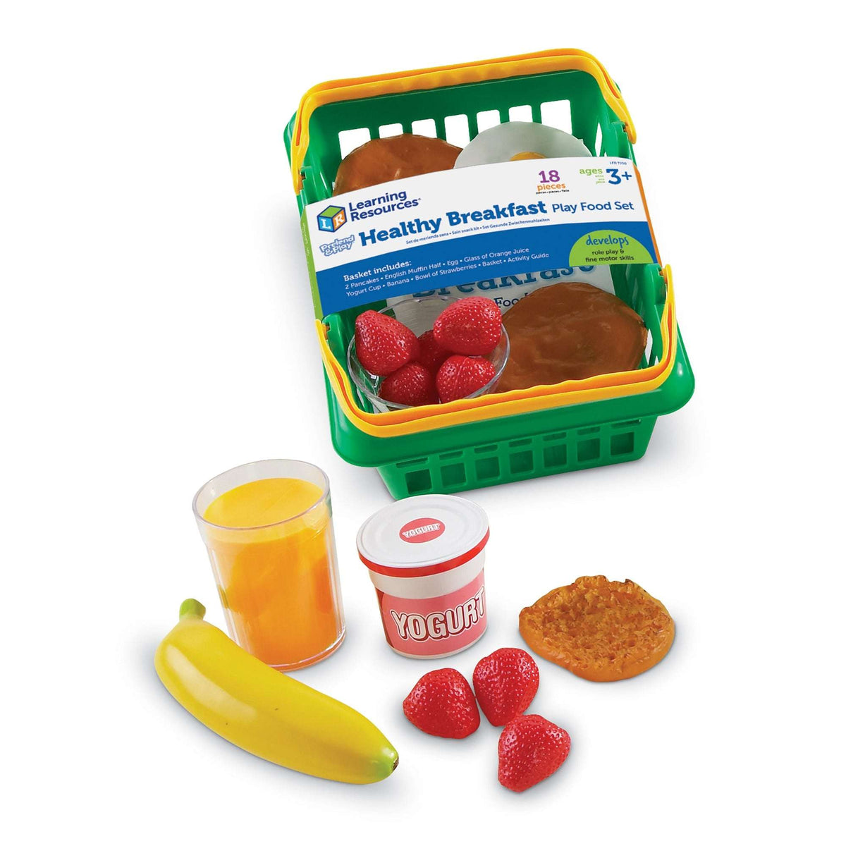 Pretend & Play® Healthy Breakfast SetItem # LER7290 | Ages 3+