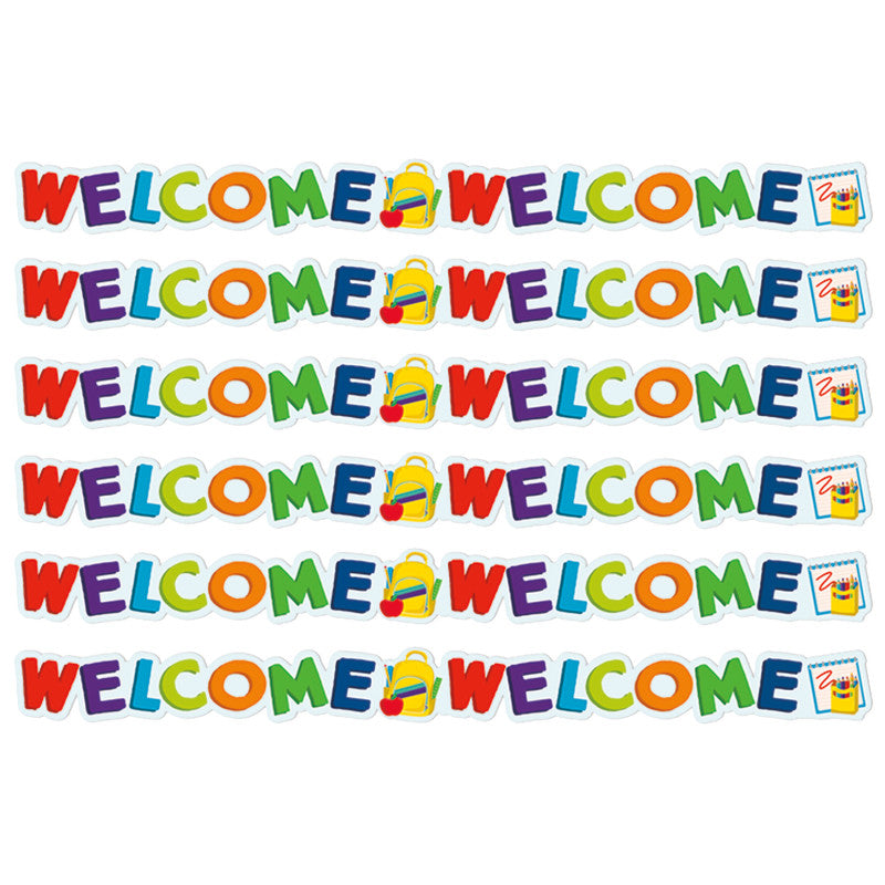 Welcome Extra Wide Deco Trim&reg;, 37 Feet Per Pack, 6 Packs