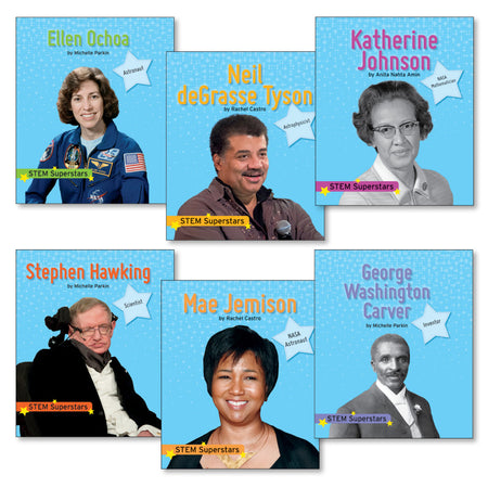 A Complete Set: STEM Superstars, Paperback, 16 Books