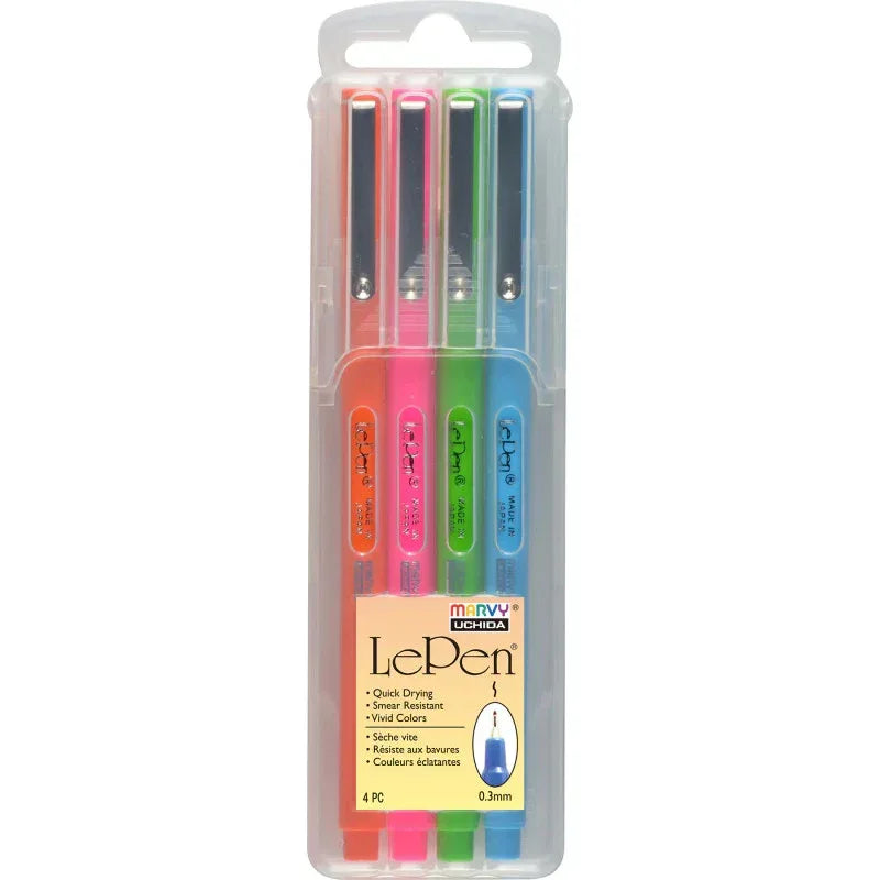 4300-4H LE PEN 4 PCS BRIGHT SET