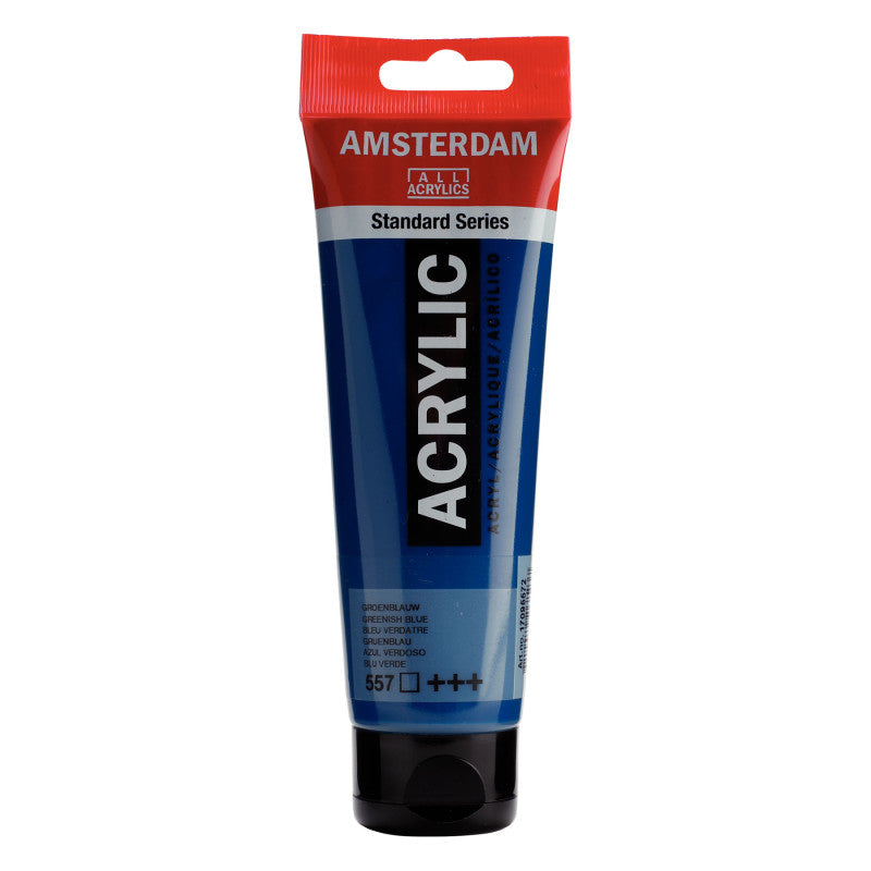 Standard Acrylic Paint, 120ml, Greenish Blue 557
