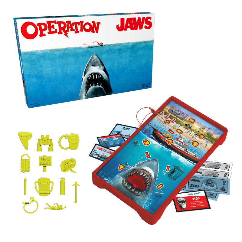 OPERATIONÂ® Jaws 50th Anniversary Board Game
