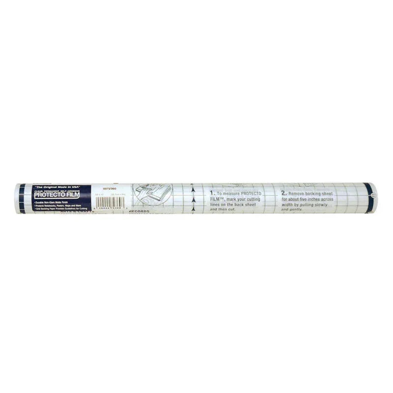 Protecto Film&trade;, Clear, Non-Glare Plastic, 18" x 10', 1 Roll