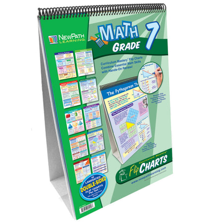 Math Skills Curriculum Mastery&reg; Flip Chart, 10 Pages, Grade 7