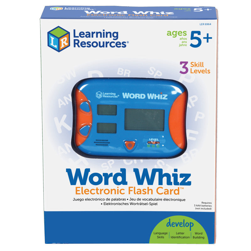 Word Whiz Electronic Flash Card&trade;