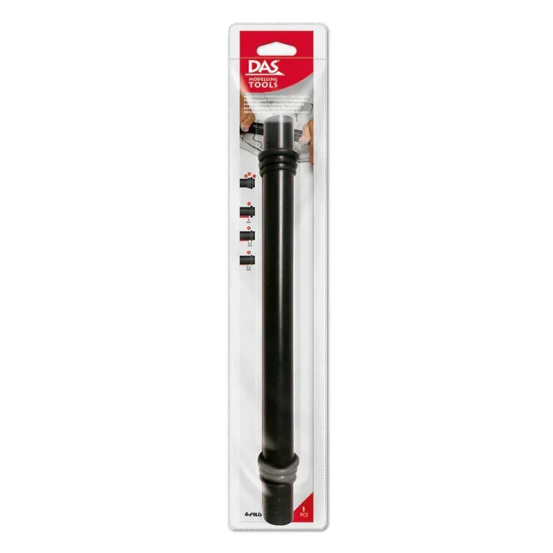 Professional Clay Rolling Pin, Adjustable (2.5 mm, 3.5 mm and 5 mm)