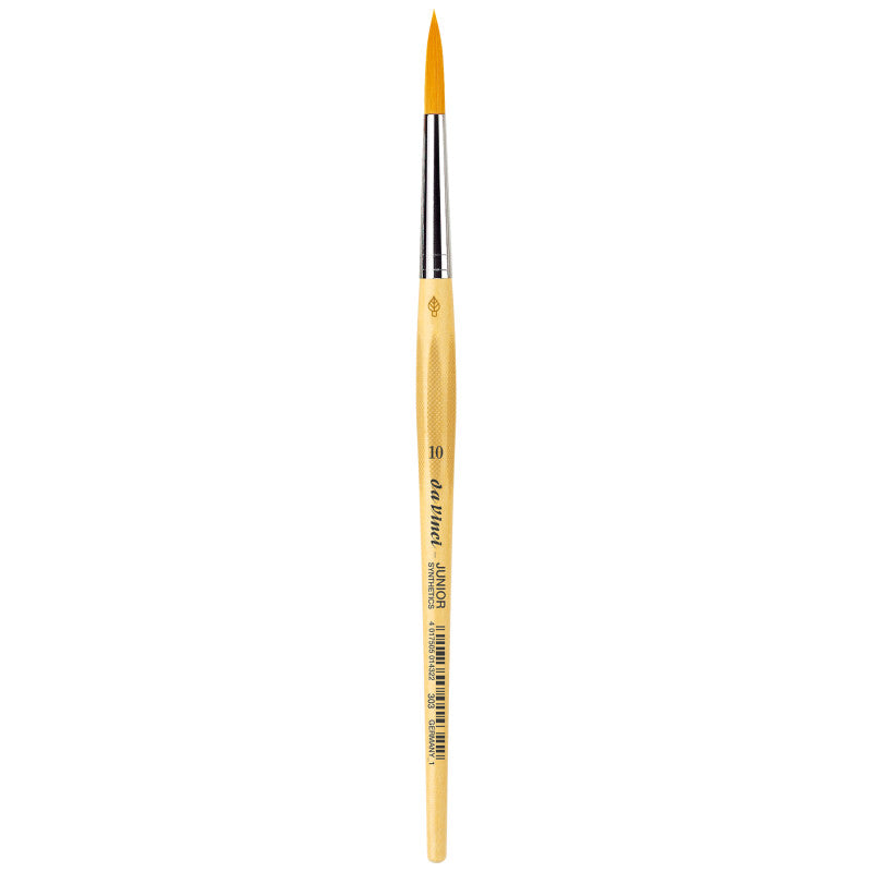 JUNIOR Synthetics Student Brush, Synthetic, Tempera, Round, Series 303, Size 10