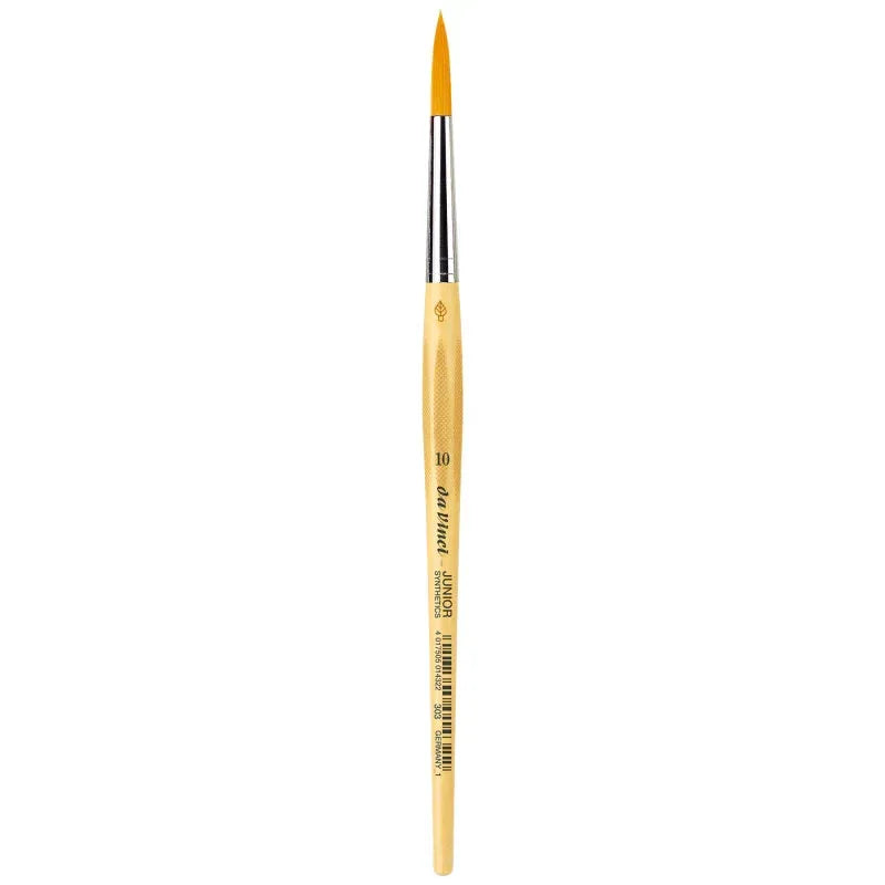 JUNIOR Synthetics Student Brush, Synthetic, Tempera, Round, Series 303, Size 10