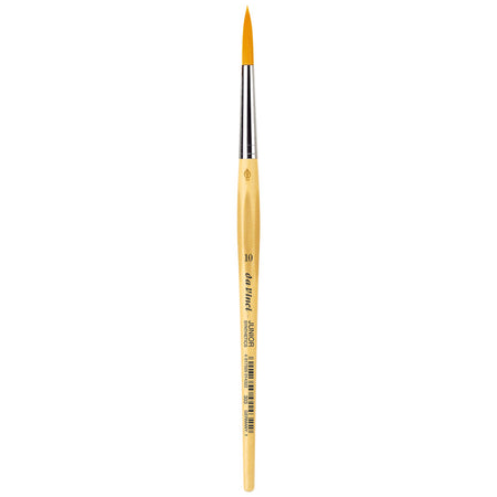 JUNIOR Synthetics Student Brush, Synthetic, Tempera, Round, Series 303, Size 10