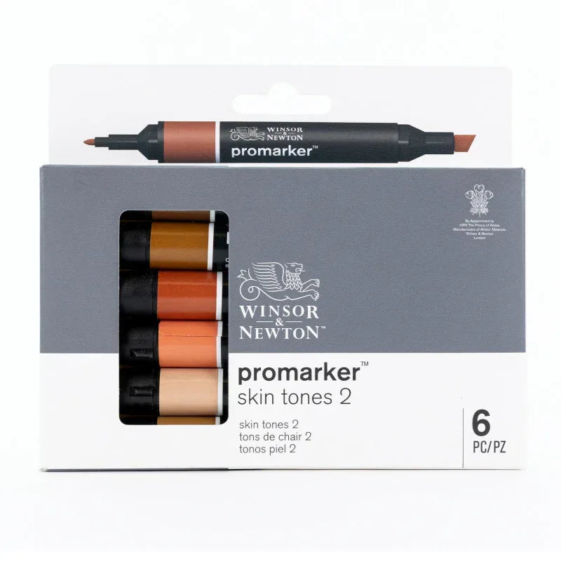 WN ProMarker 6 Skin Tones Set 2