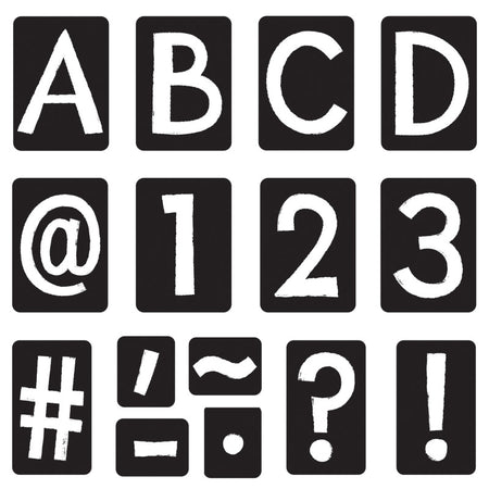 Black 4" Tiles Uppercase Ready Letters&reg;, 150 Pieces
