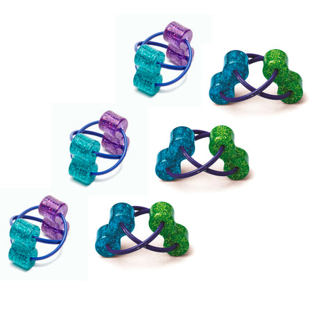 Loopeez, Sensory Ring Fidget Toy, Pack of 6