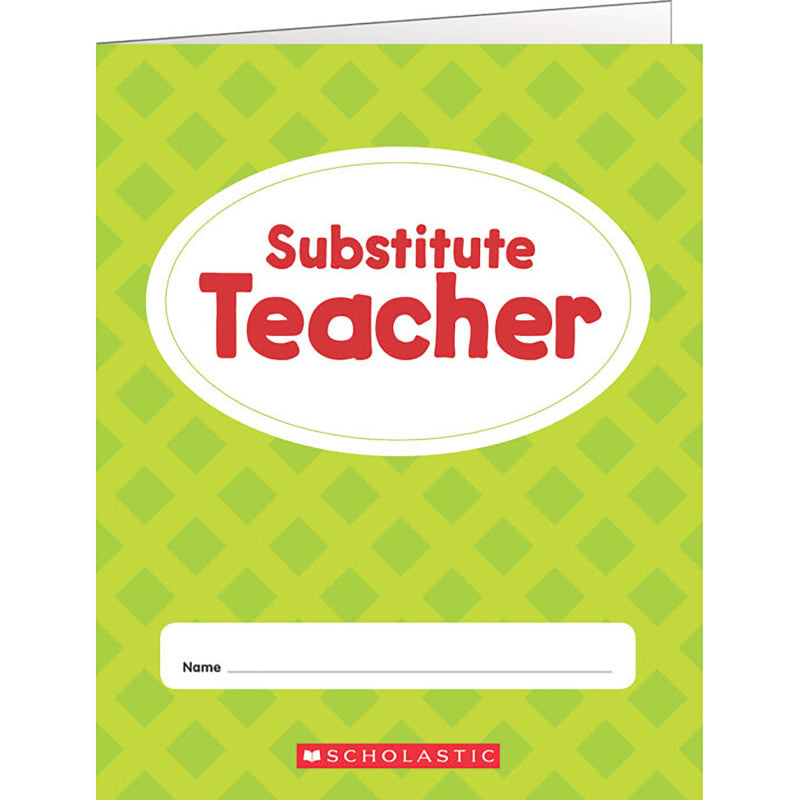 Substitute Teacher Folder