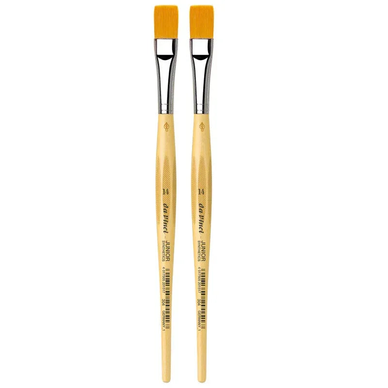 JUNIOR Synthetics Student Brush, Synthetic, Tempera, Round, Series 304, Size 14, Pack of 2