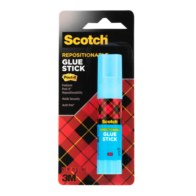 Restickable Glue Stick, .49 oz